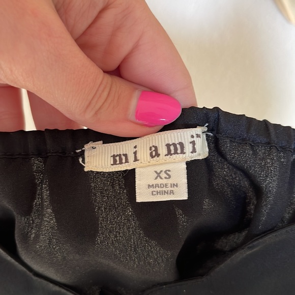 Francesca’s Black Silk Cami - Picture 5 of 5